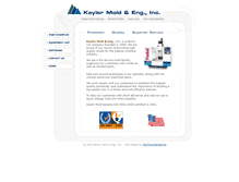 Tablet Screenshot of kaylermold.com